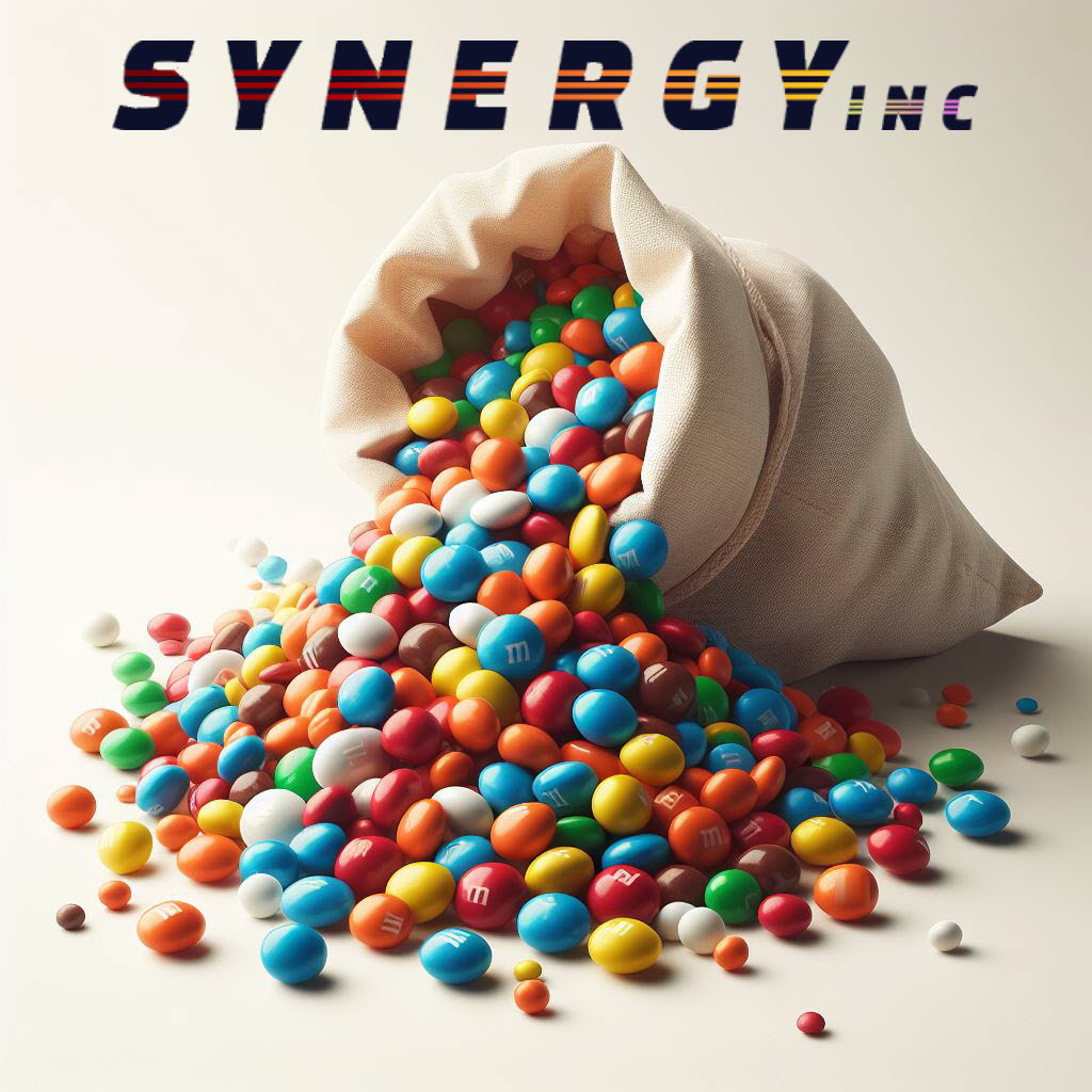 SYNERGY inc - M&M & Tom - Online Give Away with make and monday